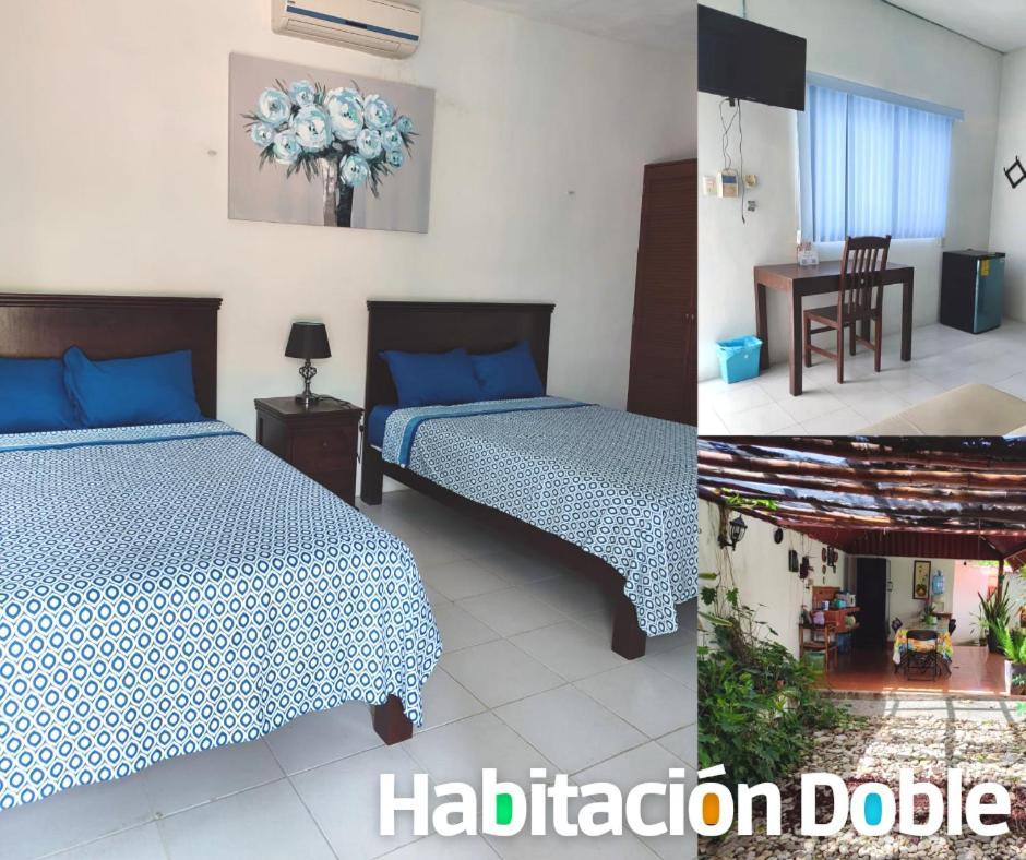 Hotel Posada Las Brisas Seybaplaya Eksteriør billede